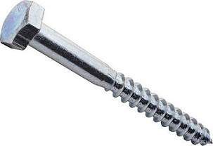 Шуруп М10х60 с шестигранной головкой (Глухарь)