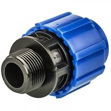 ПЭ Муфта 40х3/4" НР компрессионная ТПК-АКВА