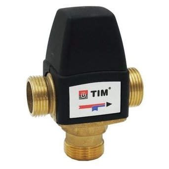 Клапан 25 (1") НР ( 20-55°С) kv/s 4.5 термосмесительный TIM BL3170C04