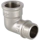 Угольник 40 (1 1/2") ВР-НР латун. никель. Valtec (VTr.092.N.0008)