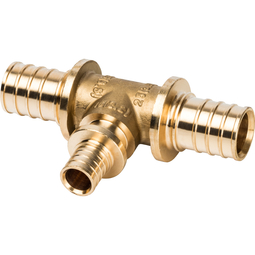 STOUT Тройник переходной 25x16x25 для труб из сшитого полиэтилена аксиальный SFA-0014-251625