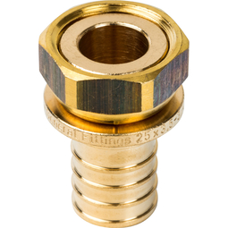 Переходник 25xG 3/4" с накидной гайкой для труб из сшитого полиэтилена аксиальный STOUT SFA-0019-002534