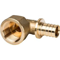 Угольник 25 х3/4" ВР переходник для труб из сшитого полиэтилена аксиальный STOUT SFA-0006-002534