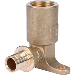 Угольник 16-1/2" настенный с длинным нарезным патрубком STOUT SFA-0032-001612