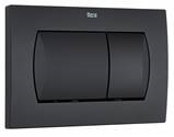 Смывная клавиша ROCA ACTIVE 62B 8901160B6 (два режима слива, механическое, черный матовый)