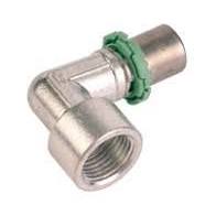 МП Угольник 50х1 1/2" ВР пресс, латунь (Comap)