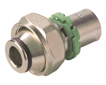 МП Муфта 16х3/4" НР разъемная пресс, латунь (Comap) арт. 1064000