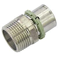 МП Муфта 50х1 1/2" НР пресс, латунь (Comap)