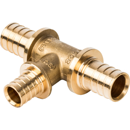 STOUT Тройник переходной 25x20x25 для труб из сшитого полиэтилена аксиальный SFA-0014-252025