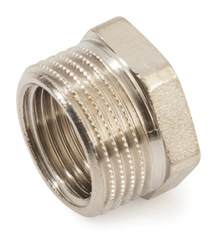 Футорка 20х25 (3/4"х1") никель. GF 260044N100500H