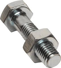 Болт с гайкой М12х60 ГОСТ 5915-70 Кл 5.8 ст. 20 (0.084кг)