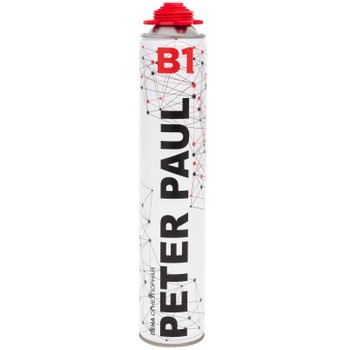 Пена монтажная огнеупорная Peter Paul В1 профессиональная, 750мл