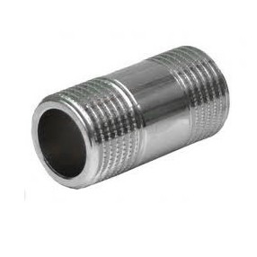 Удлинительный бочонок 1"НР-НР х75 хром GF арт. 260043C10B000H