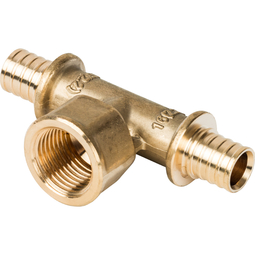 Тройник 16х1/2"ВР переходник для труб из шитого полиэтилена аксиальный STOUT SFA-0028-001612