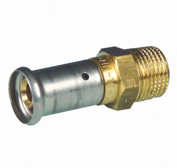 МП Муфта 16х1/2" НР пресс HENCO 41666