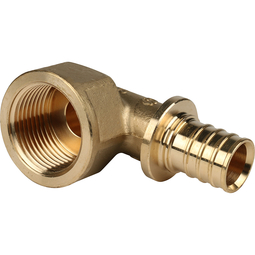 Угольник 25 х1" ВР переходник для труб из сшитого полиэтилена аксиальный STOUT SFA-0006-002510