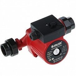 Насос 25/6-180 циркуляционный (с гайками) Valfex VCP RS25/6G-180