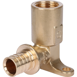 Угольник 20-1/2" настенный с длинным нарезным патрубком STOUT SFA-0032-002012