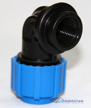 ПЭ Отвод 32х1 1/4" ВН компрессионный ТПК-АКВА