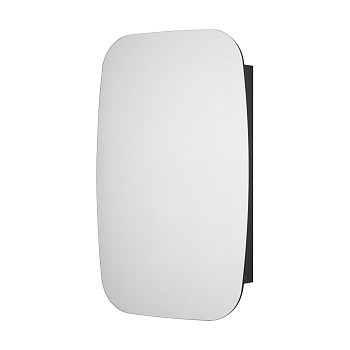 АКВАТОН Зеркало-шкаф "Сохо 60" Графит левый 1A258302AJA0L