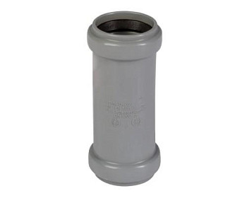 Муфта 110 двухраструб. (двойная) ПП, внутр. канализация Ostendorf