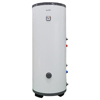 Бойлер косвенного нагрева бак нерж. 200 л. напольный Uni-Fitt STINOX F с возможностью установки ТЭНа