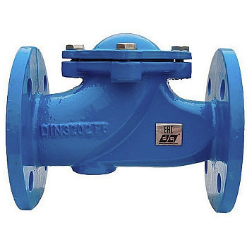 Клапан 50 PN 16 обратный, чугунный шаровой фланцевый, Benarmo