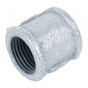 Муфта 40 длинная чугун. оцинк.