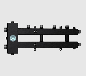 Гидравлический разделитель (гидрострелка) горизонтальный с коллектором на 3 контура, ст. 09Г2С Север-М2+1 (арт. 1925059)