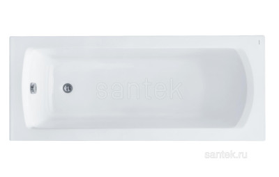 Ванна Santek Монако 160х70 прямоугольная белая 1WH111977