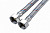 Гибкая подводка 1/2"х1/2" г/г 0,6 м. нерж оплетка UNI FITT
