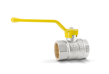 Кран 25 никел. вн/вн рычаг, газ LD Pride (уп.8шт)