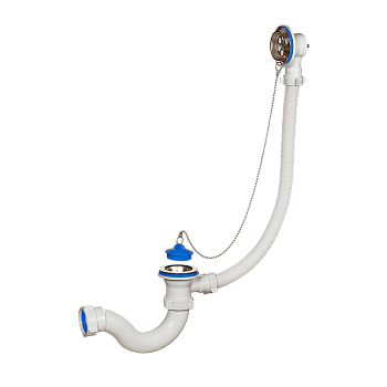 ОРИО сифон для ванны 1 1/2 х 40 с переливом А-4008