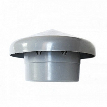 Зонт 110 вентиляционный (вытяжка) ПП, внутр. канализация Политэк