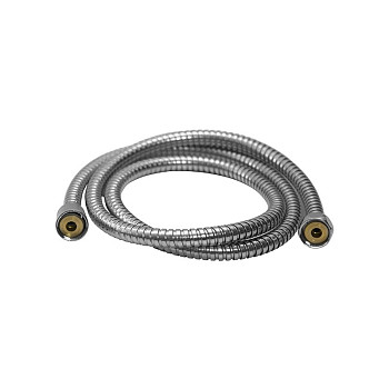 Шланг душевой 150 см имп/кон, EPDM, нерж.сталь, хром. MIXLINE (коробка)