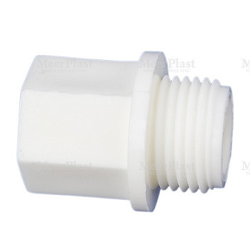 ПП Заглушка 25х3/4" НР резьбовая (100/1) (MeerPlast) 