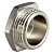Заглушка 25 (1") НР латун. никель. Valtec (VTr.583.N.0006)