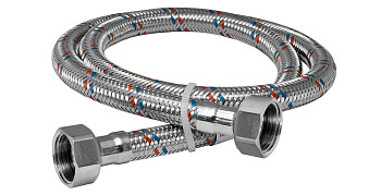 Гибкая подводка д/смесит. 0,5м гайка/гайка (пара)