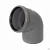 Отвод 50 67° ПП, внутр. канализация Ostendorf 112130