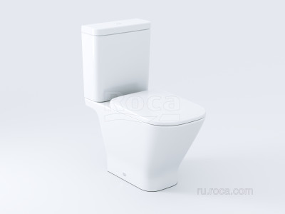 Сиденье для унитаза ROCA GAP 801472001 (микролифт, быстросъемное, тонкое, дюропласт, белый)