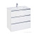 Тумба под раковину Roca The Gap 80 белый глянец 3 ящика 857553806