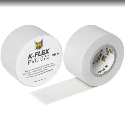 Лента K-FLEX 025-025 PVC AT 070 white