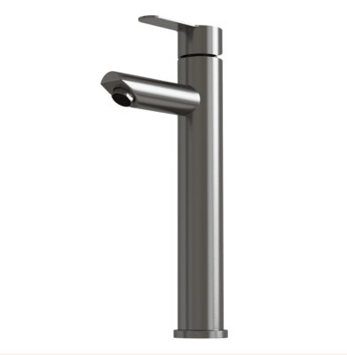 Смеситель для раковины 35k MIXLINE MLSS32-042 "Stainless" высокий излив нерж.