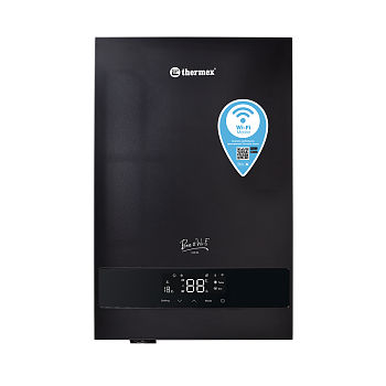 Котел 12 кВт электрический настенный THERMEX Boss 12 Wi-Fi (черный)