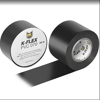 Лента K-FLEX 038-025 PVC AT 070 black