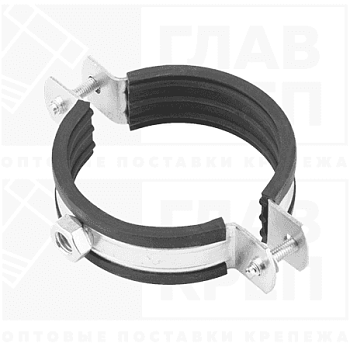 Хомут 20-24 (1/2") трубный /М8 (без крепления)