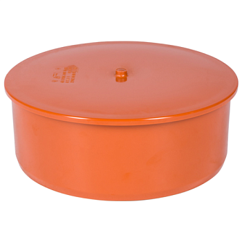 Заглушка 110 НПВХ, наруж. канализация Ostendorf 220620