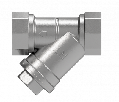Фильтр 20 (3/4") Ру16 лат.сетч.муфт.Royal Termo OPTIMAL
