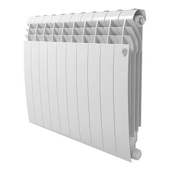 Радиатор биметаллический Royal Thermo BiLiner Bianco Traffico 500/80  10 секц.