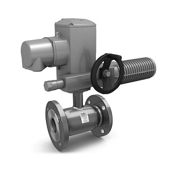 КШЦФЭ 150/125 Ру 16 ст. 20, н/п с эл/приводом МЭОФ